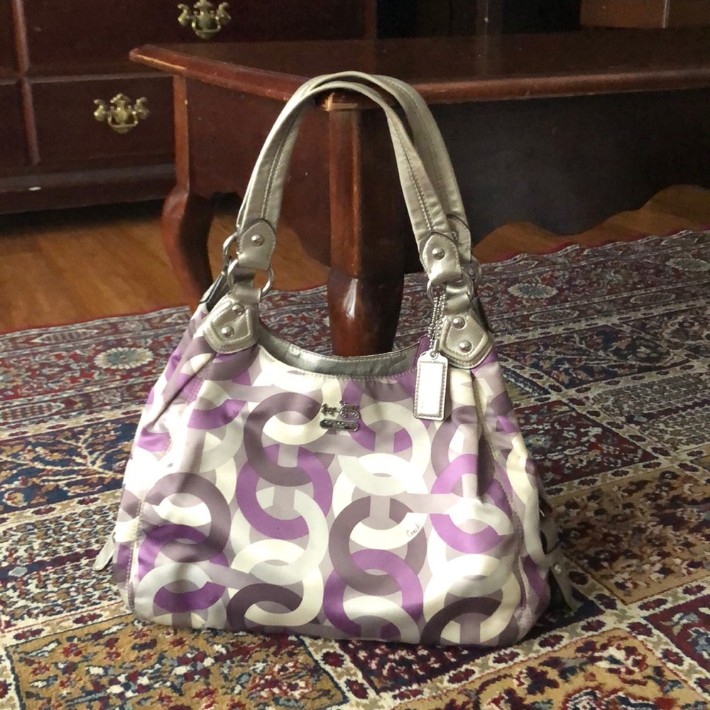 Handcrafted Leather Coach Bag